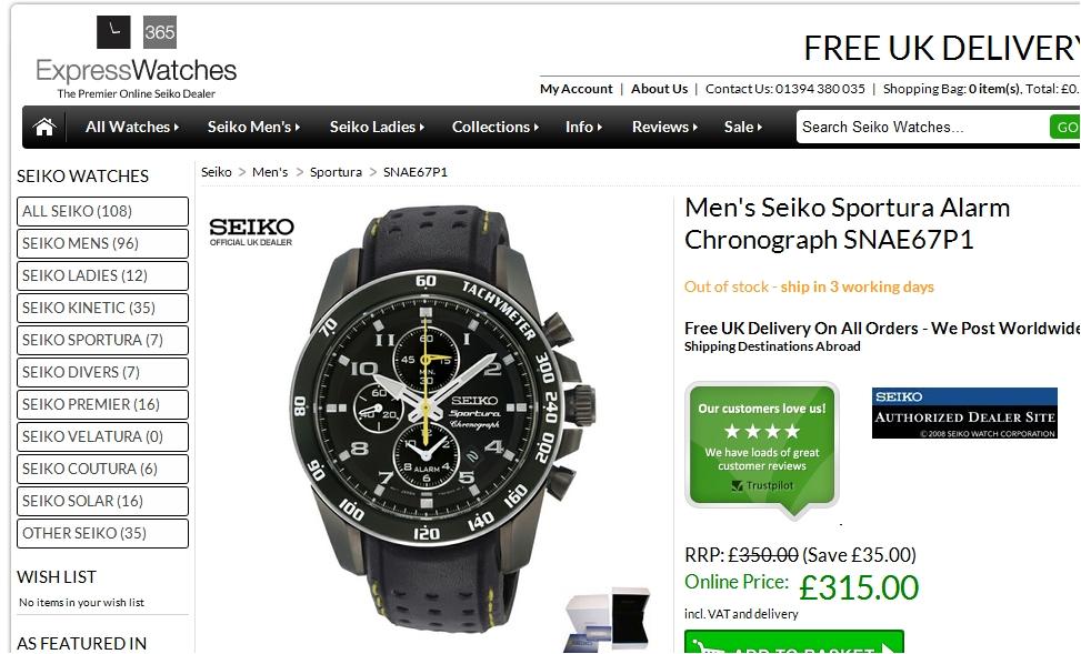 Replacing "Never Beaten on Price" with a Seiko authorized dealer badge "borrows" brand trust from Seiko Replacing "Never Beaten on Price" with a Seiko authorized dealer badge "borrows" brand trust from Seiko